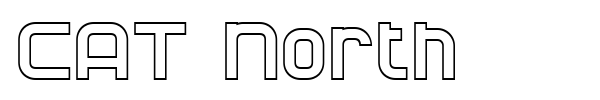 CAT North font preview